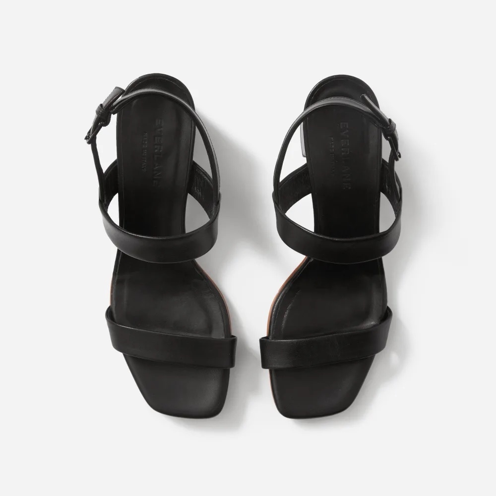 NEW - Everlane Double Strap Block Heel - N…